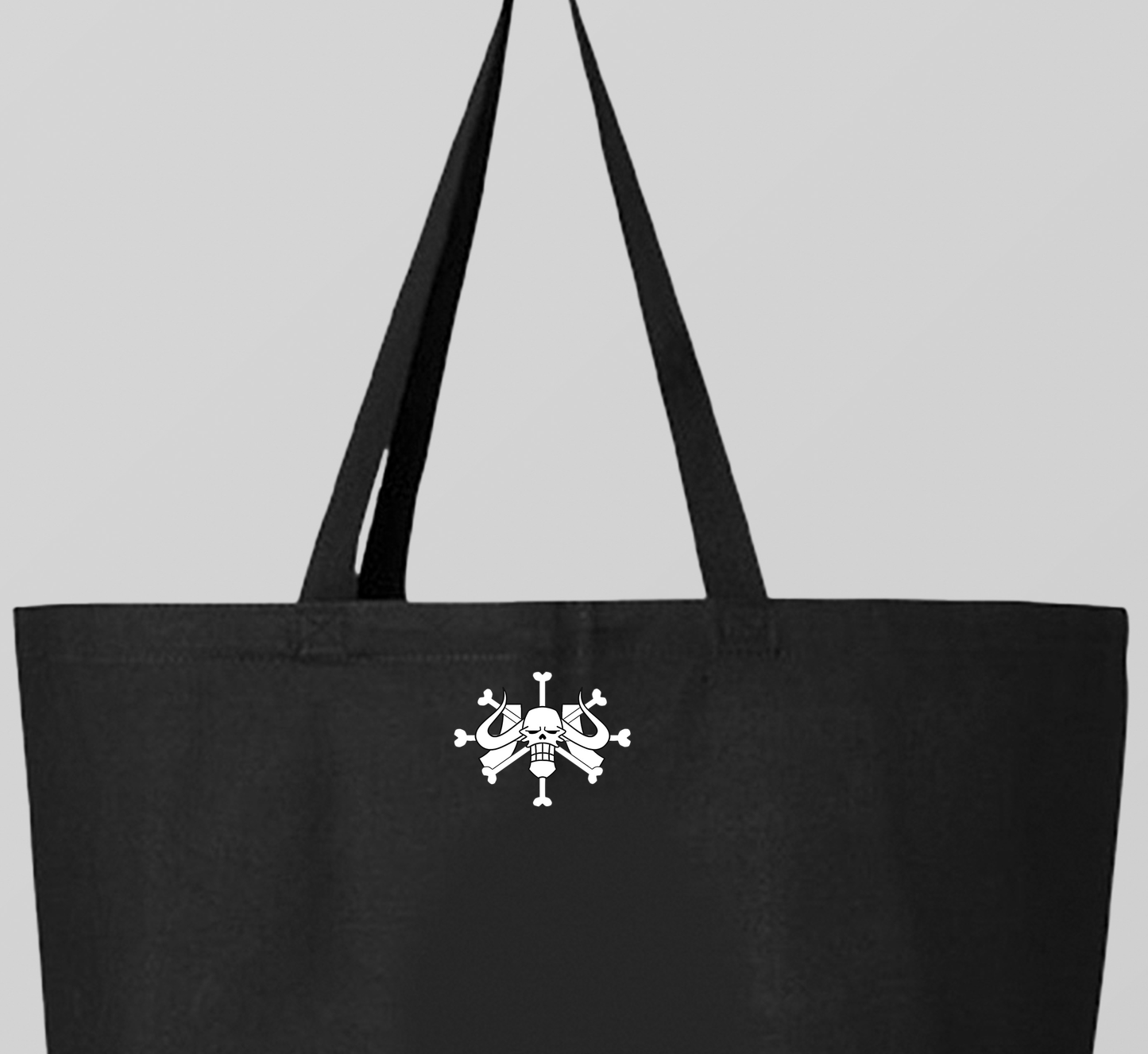 Beast Pirates jolly roger tote bag