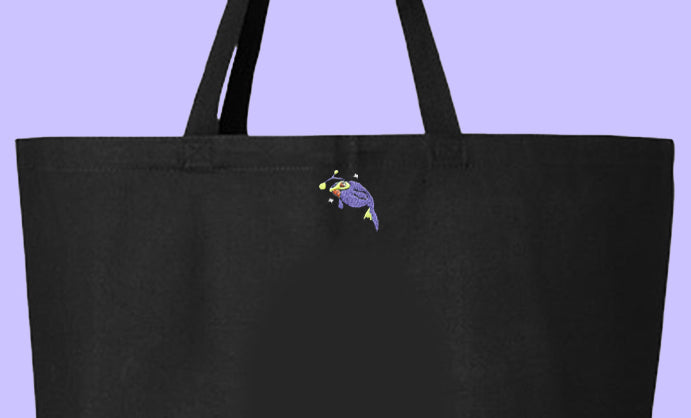 #0171 shiny tote bag