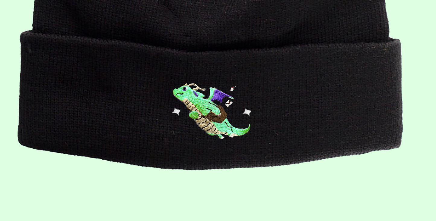 #0149 mailman shiny beanie