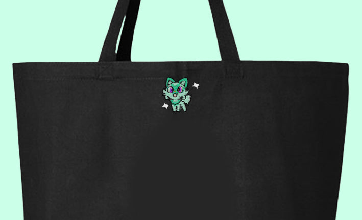 #0906 shiny tote bag