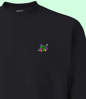 #0114 shadow shiny sweatshirt