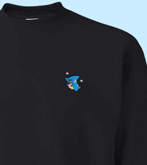 #0443 shiny sweatshirt