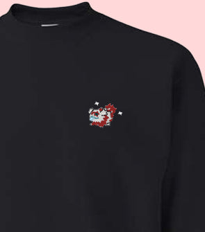 #0263 shiny sweatshirt