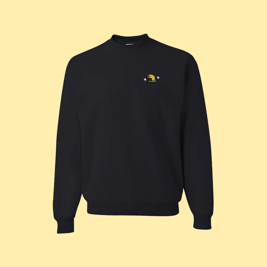 #0960 short shiny sweatshirt