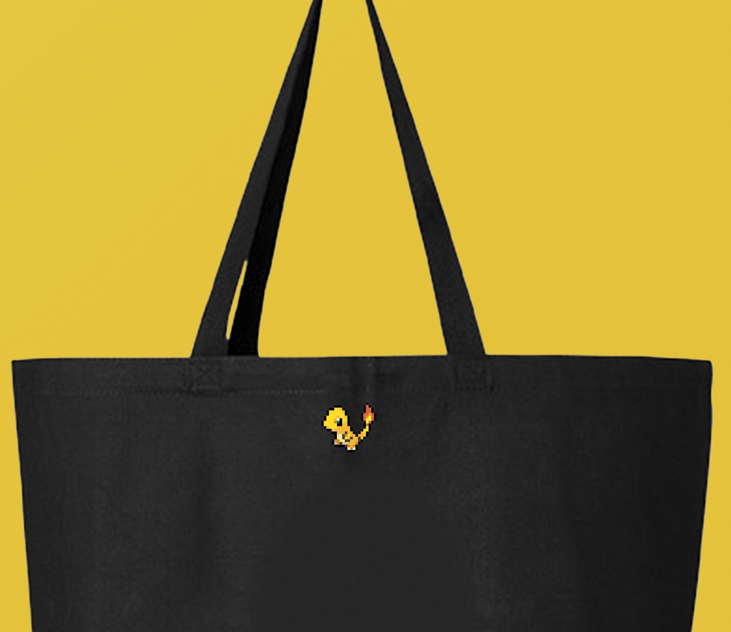 charmander sprite shiny tiny tote bag