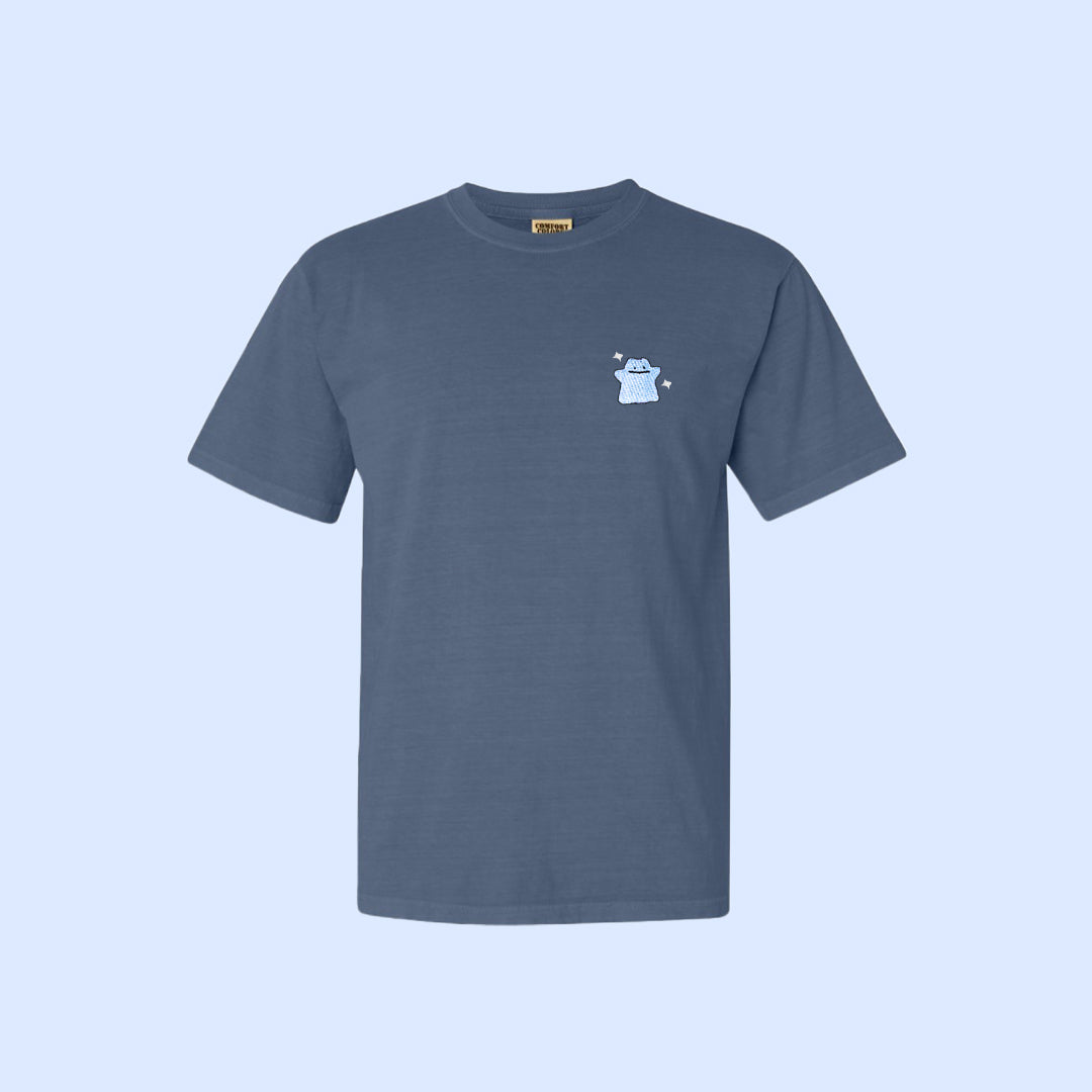 #0132 shiny tee shirt