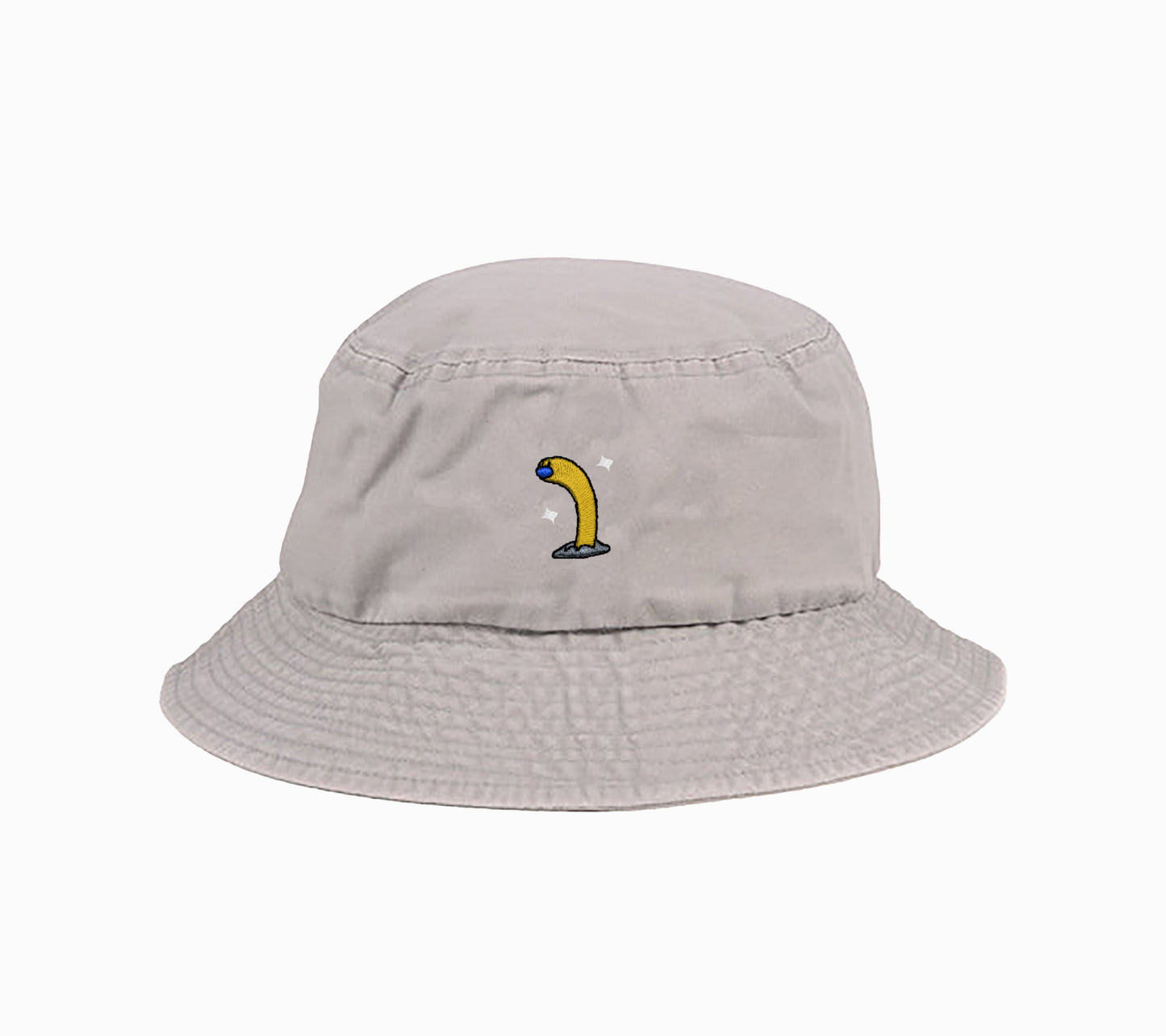 #0960 tall shiny bucket hat