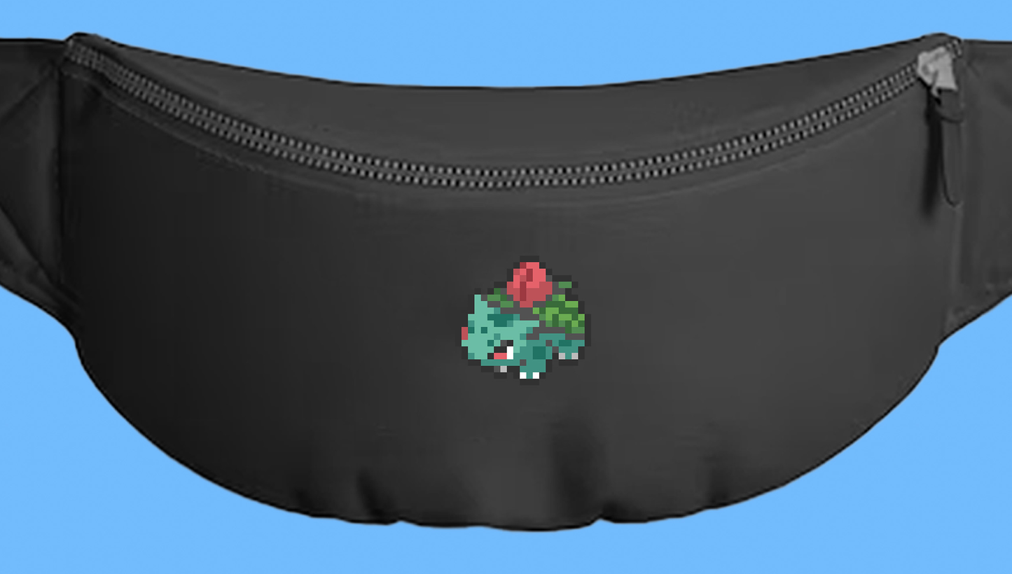 ivysaur sprite tiny fanny pack