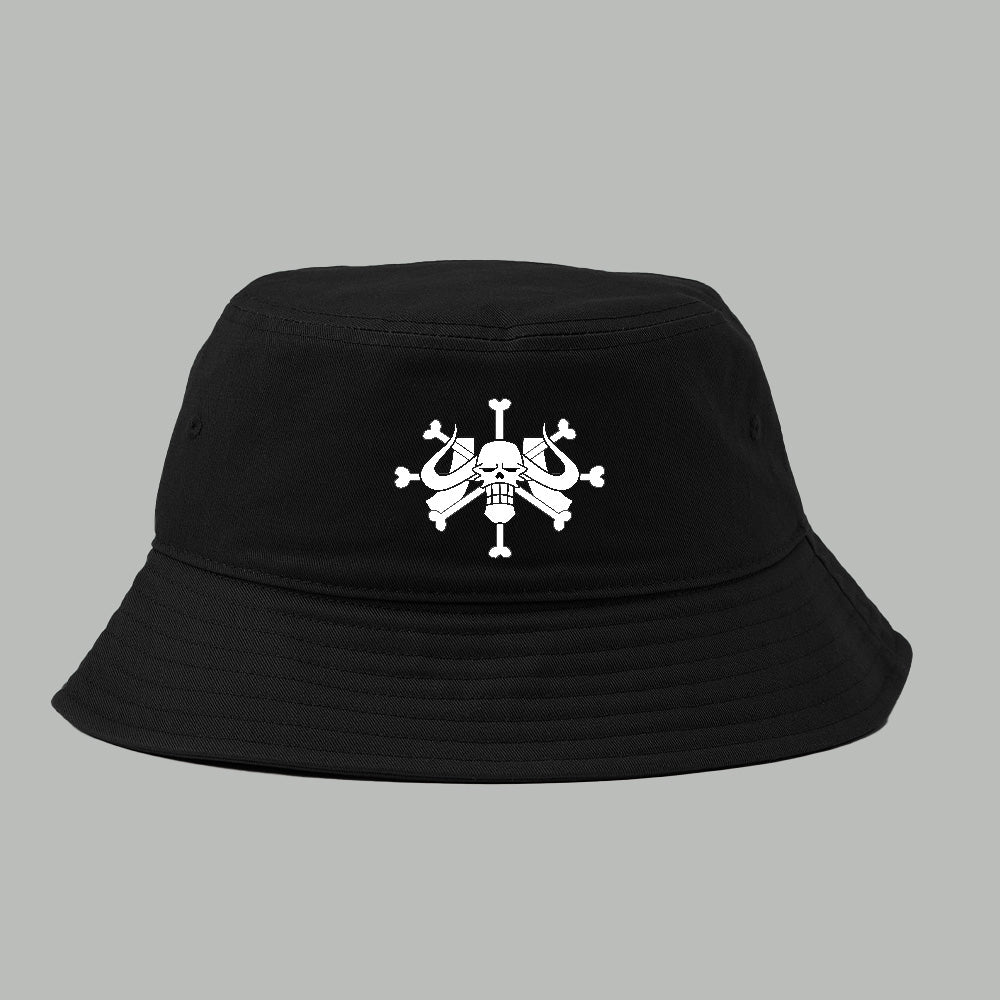 Beast Pirates jolly roger bucket hat