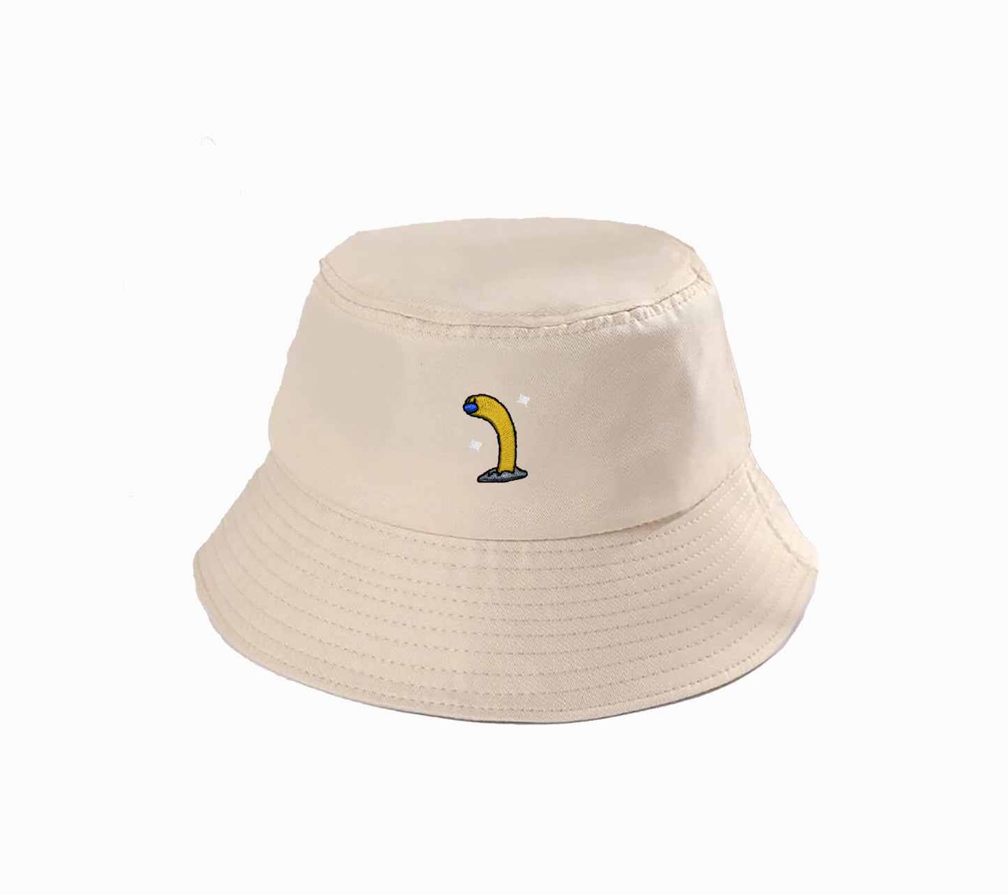 #0960 tall shiny bucket hat