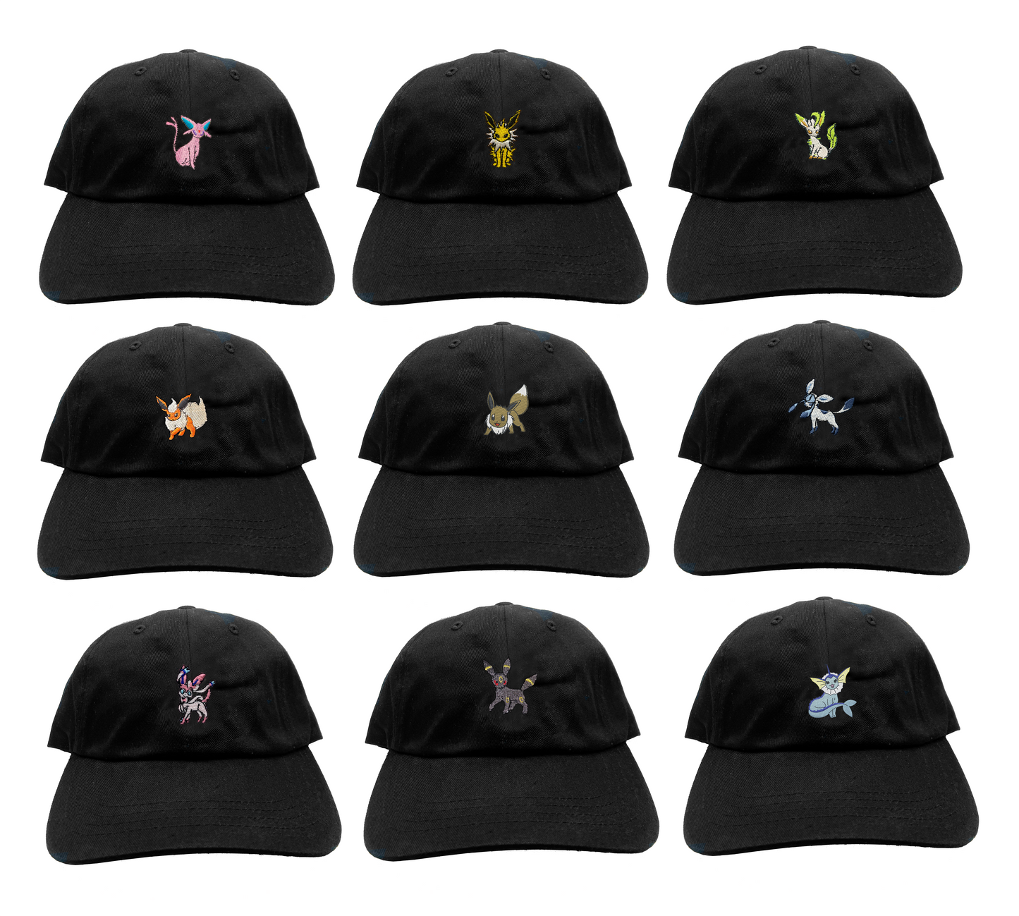 Eeveelution dad hat pack