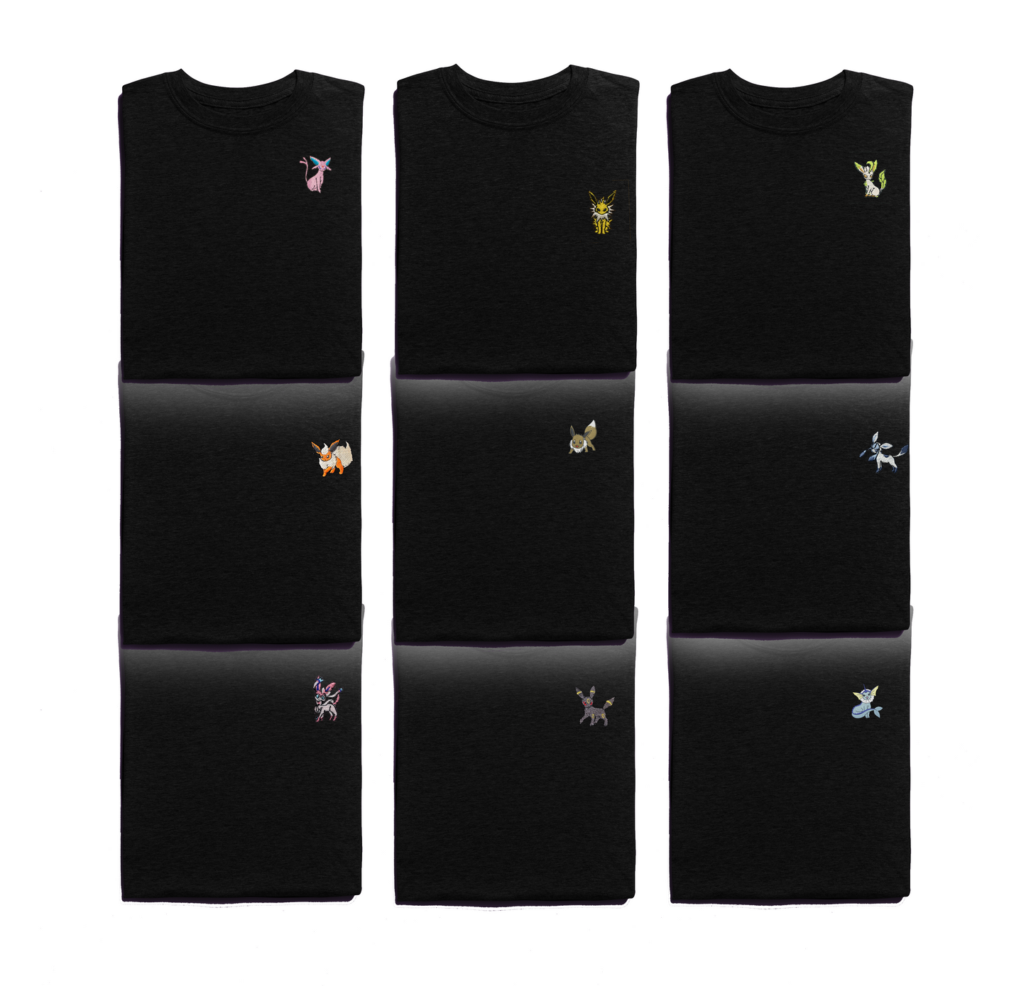 Eeveelution Tee Shirt Pack