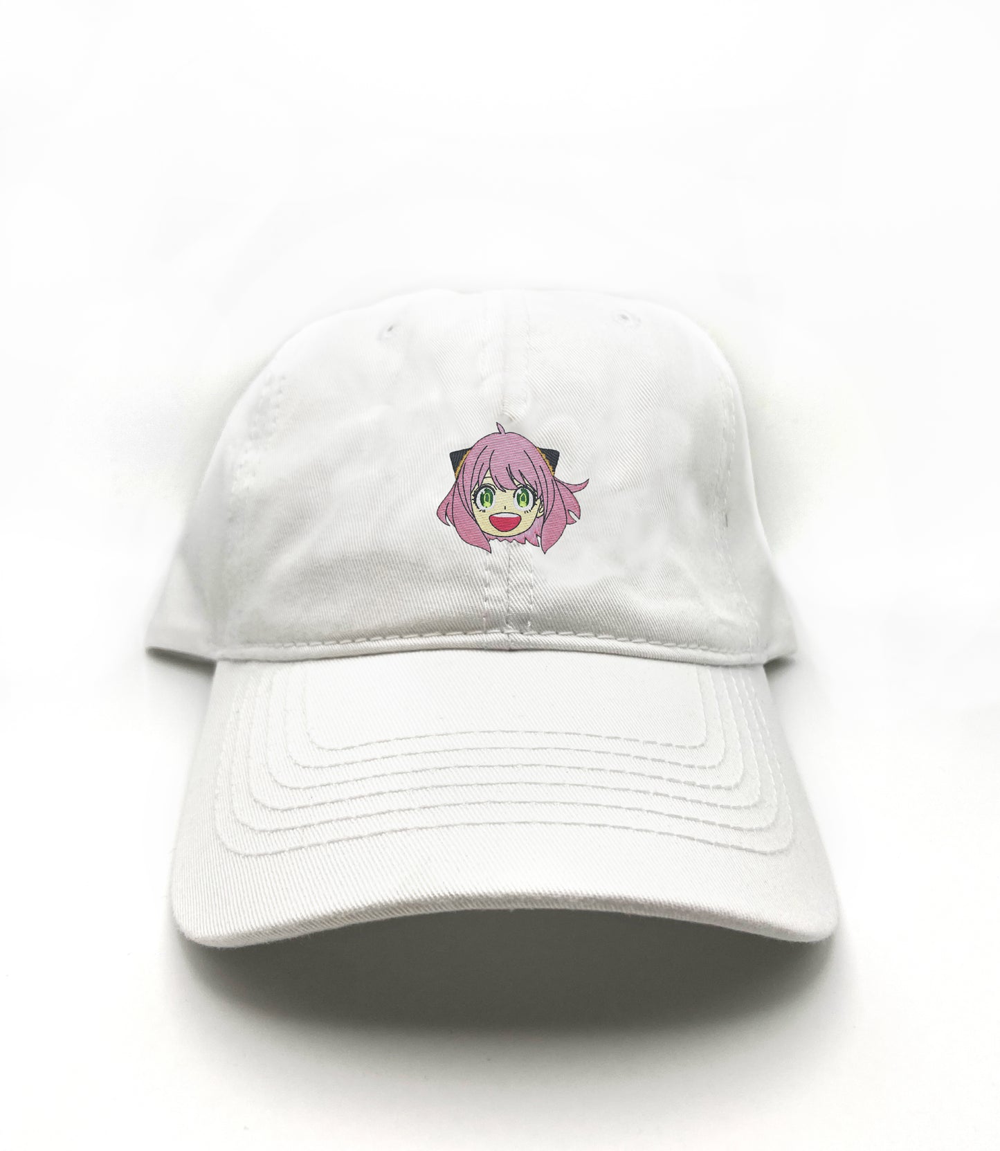 anya smile dad hat