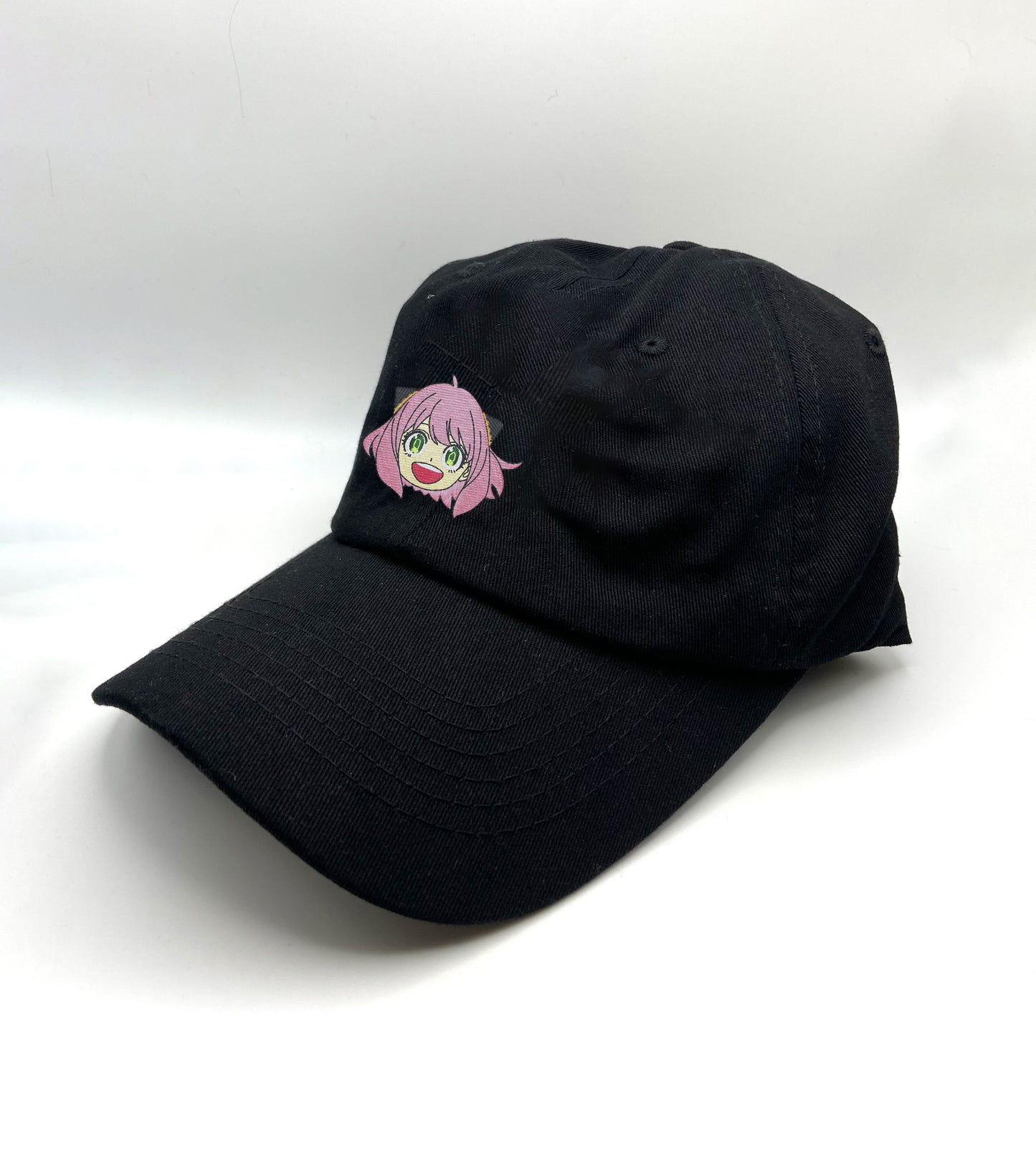 anya smile dad hat