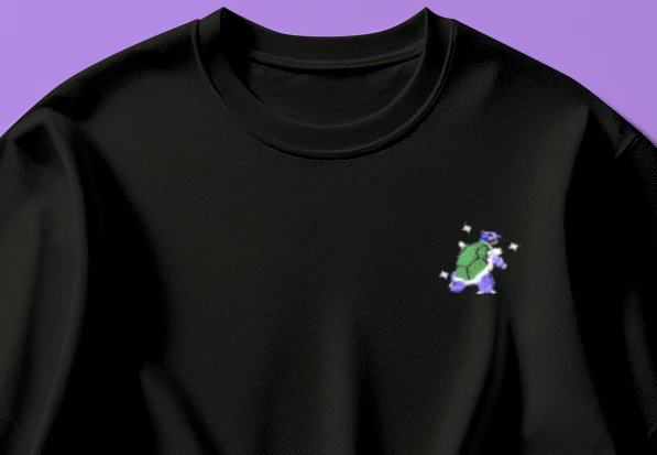 #0009 shiny tee shirt