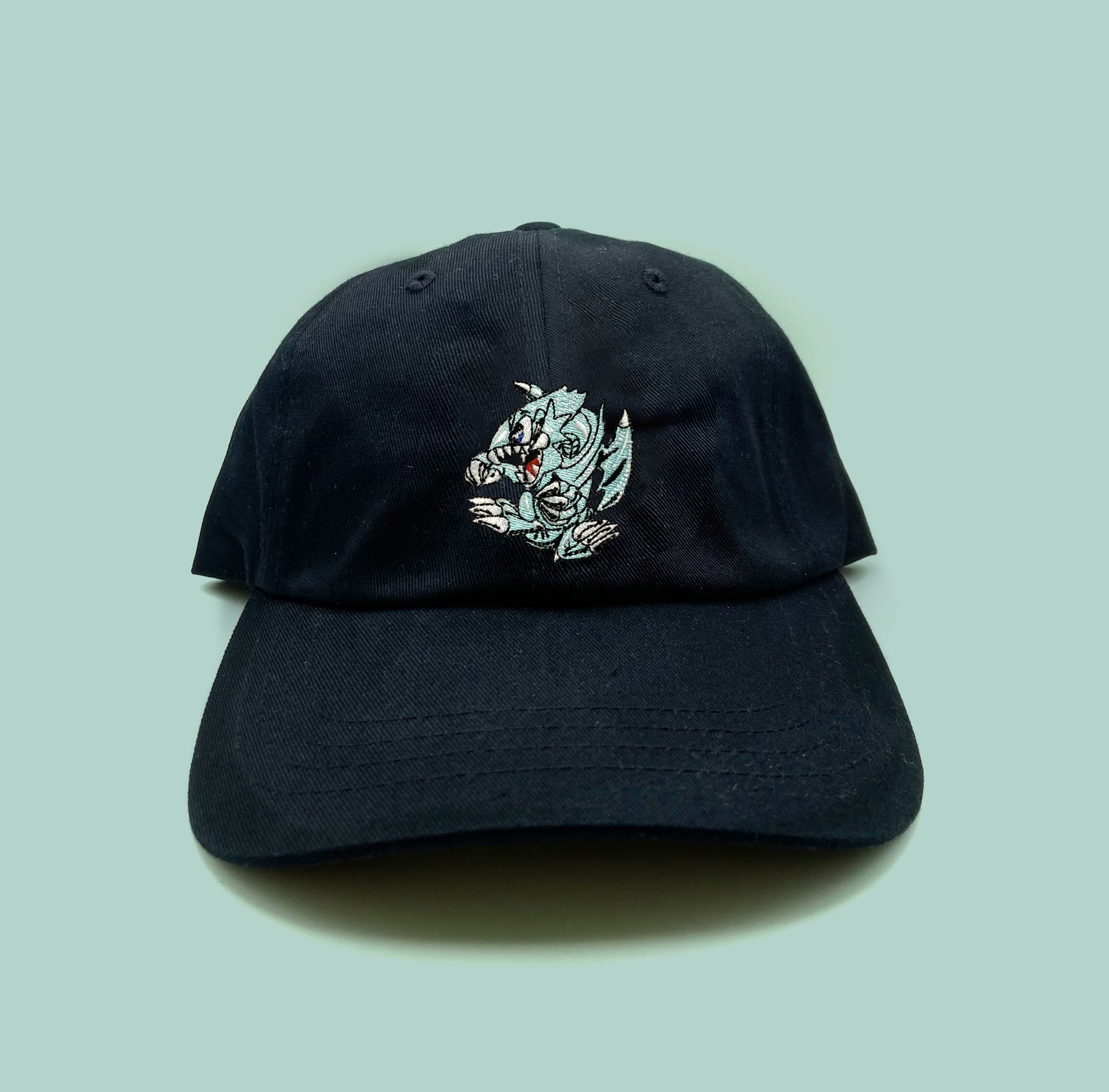 Blue eyes toon dragon dad hat