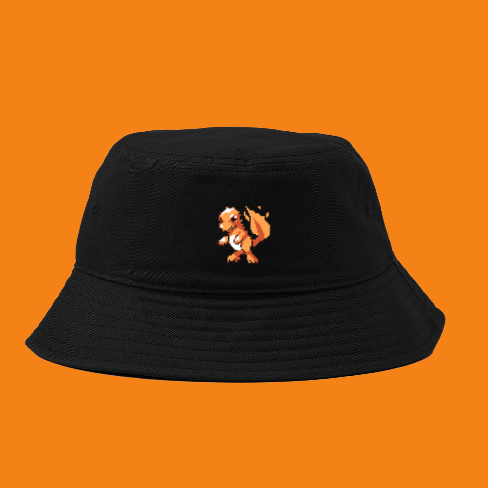 charmander sprite 1st gen bucket hat