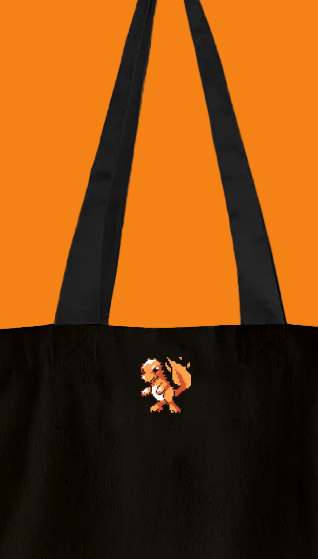 charmander sprite 1st gen fanny pack