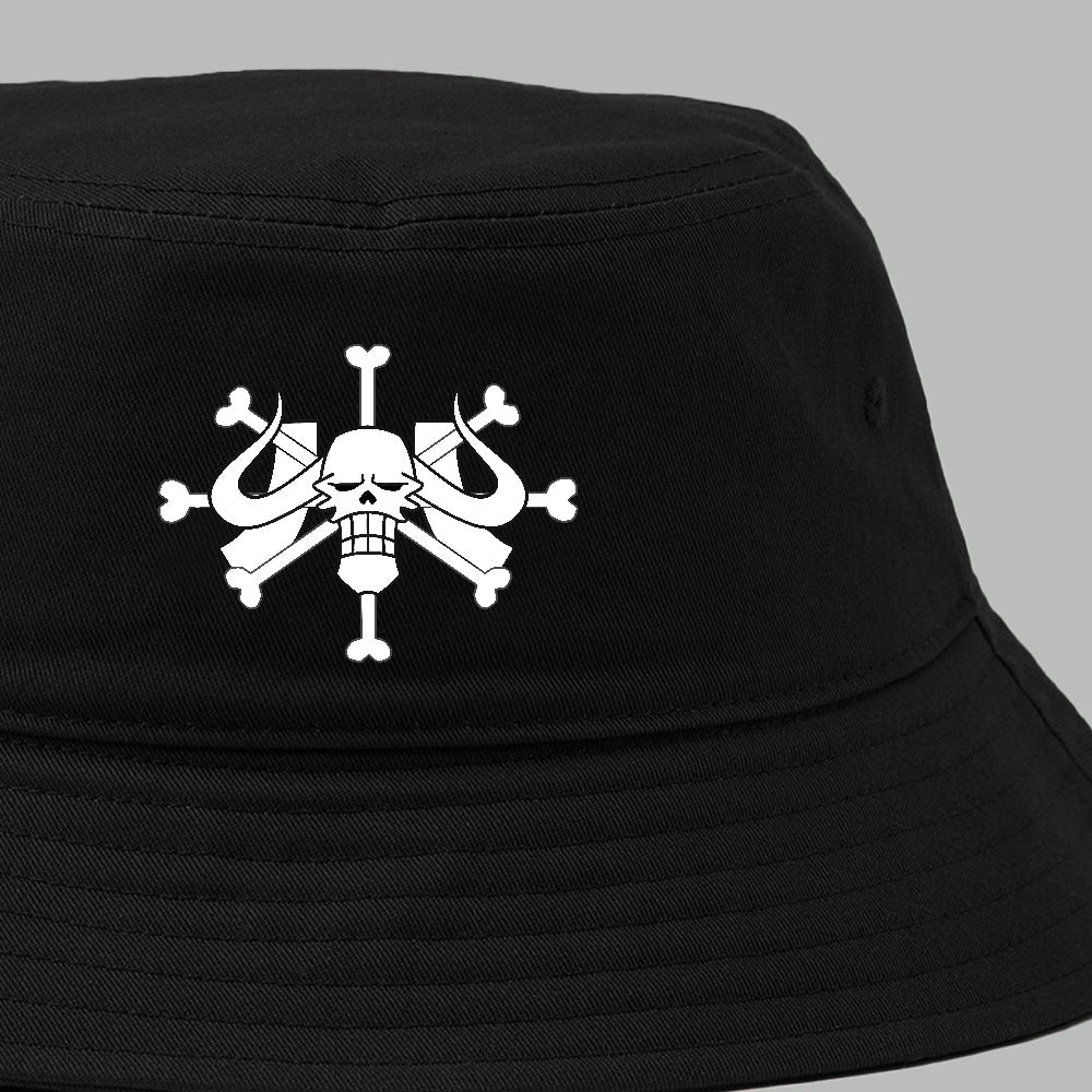 Beast Pirates jolly roger bucket hat