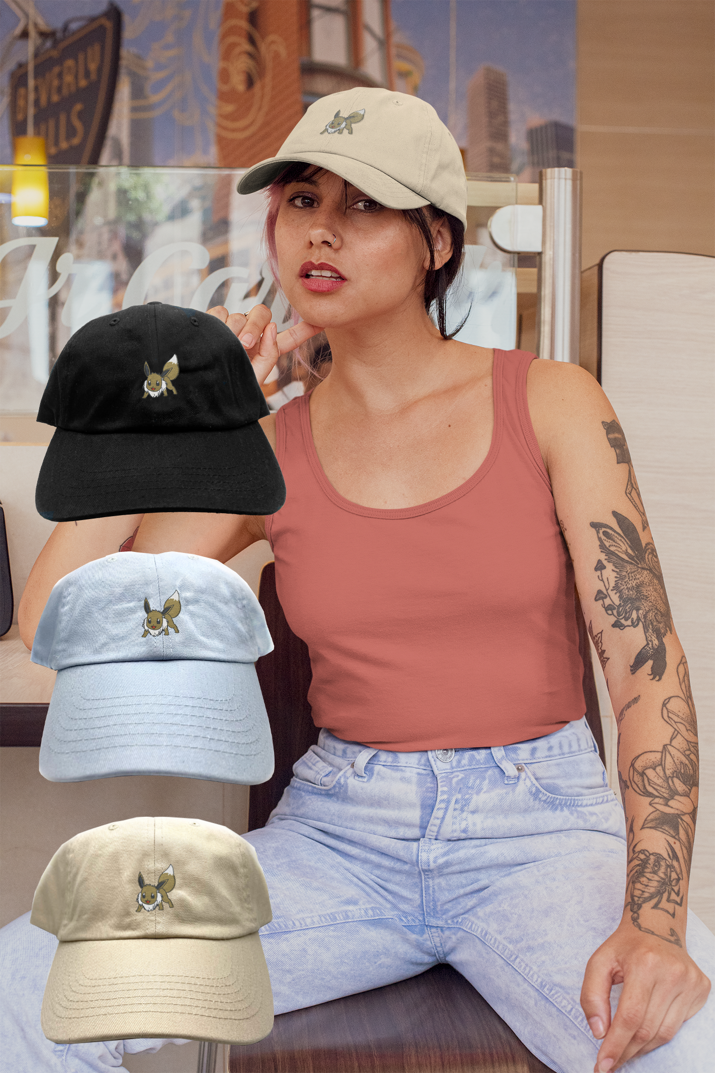 Eeveelution dad hat pack