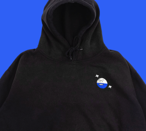 #0101 shiny hoodie
