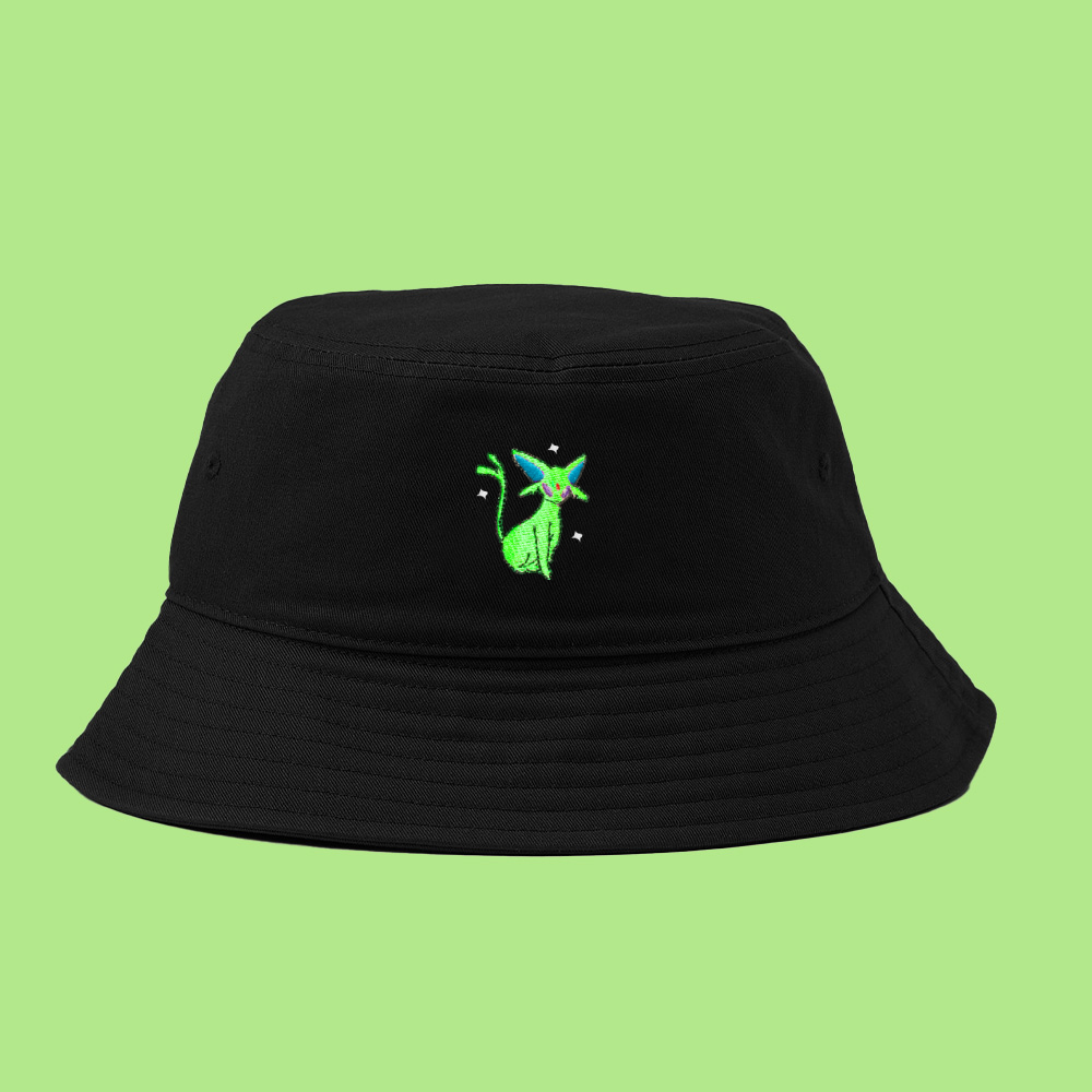 #0196 shiny bucket hat