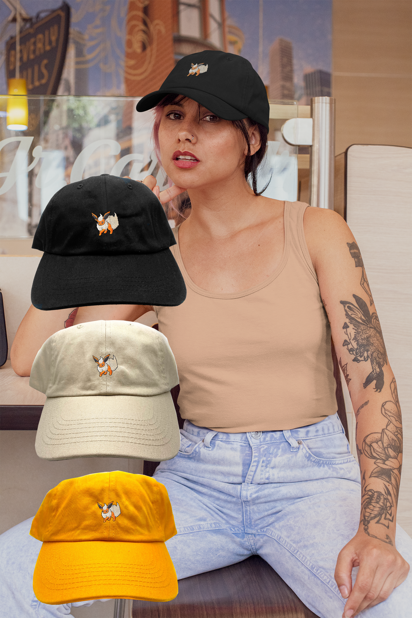 Eeveelution dad hat pack