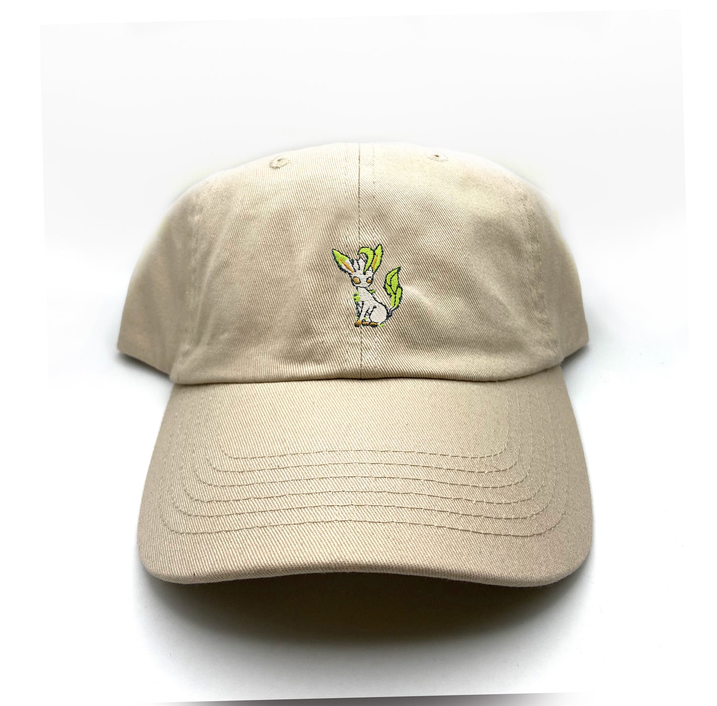 Leafeon embroidered dad hat