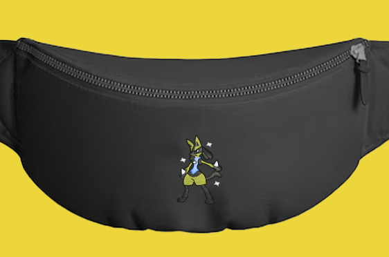 #0448 shiny fanny pack
