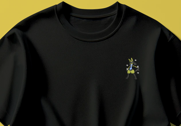 #0448 shiny tee shirt