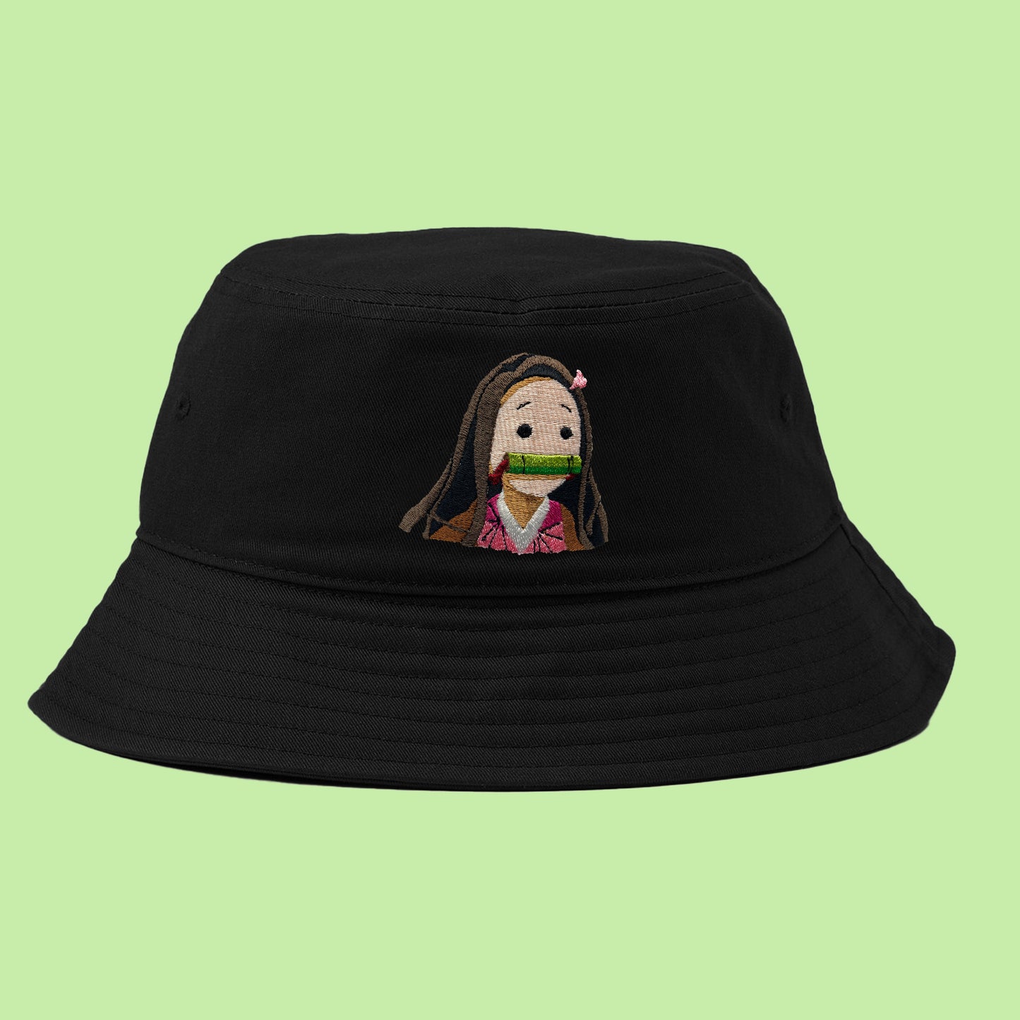 nezuko dirp demon slayer bucket hat