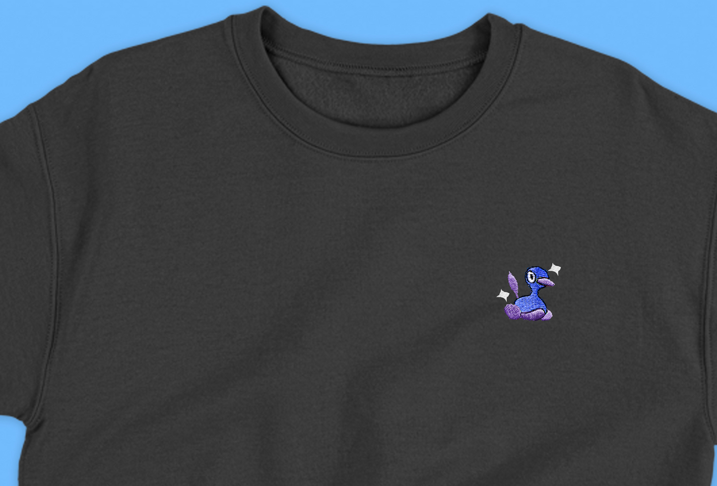 #0233 shiny sweatshirt