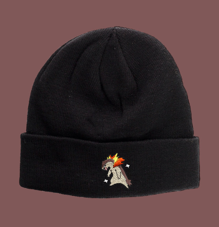 #0157 shiny beanie