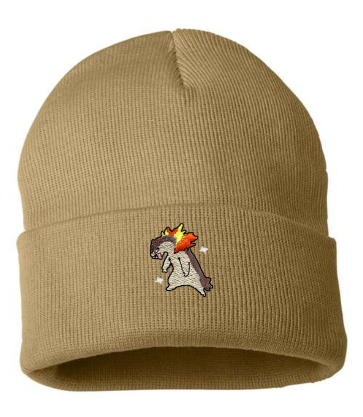 #0157 shiny beanie