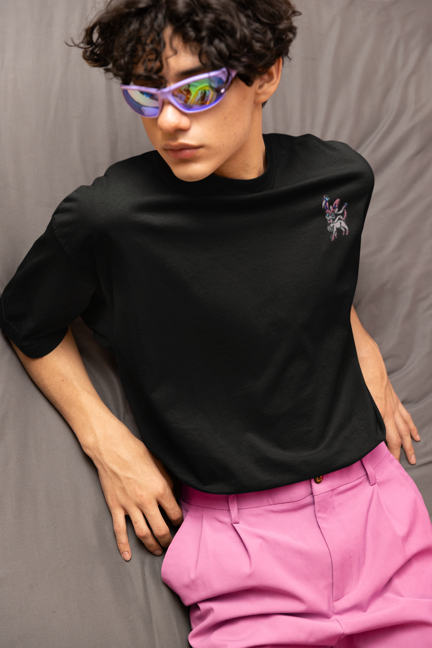 Sylveon Embroidered Tee Shirt