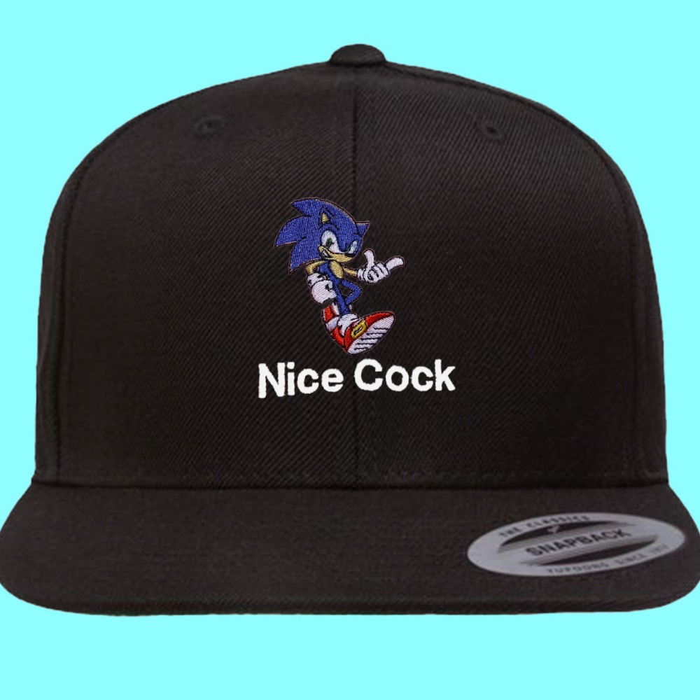 sonic nice cock snapback