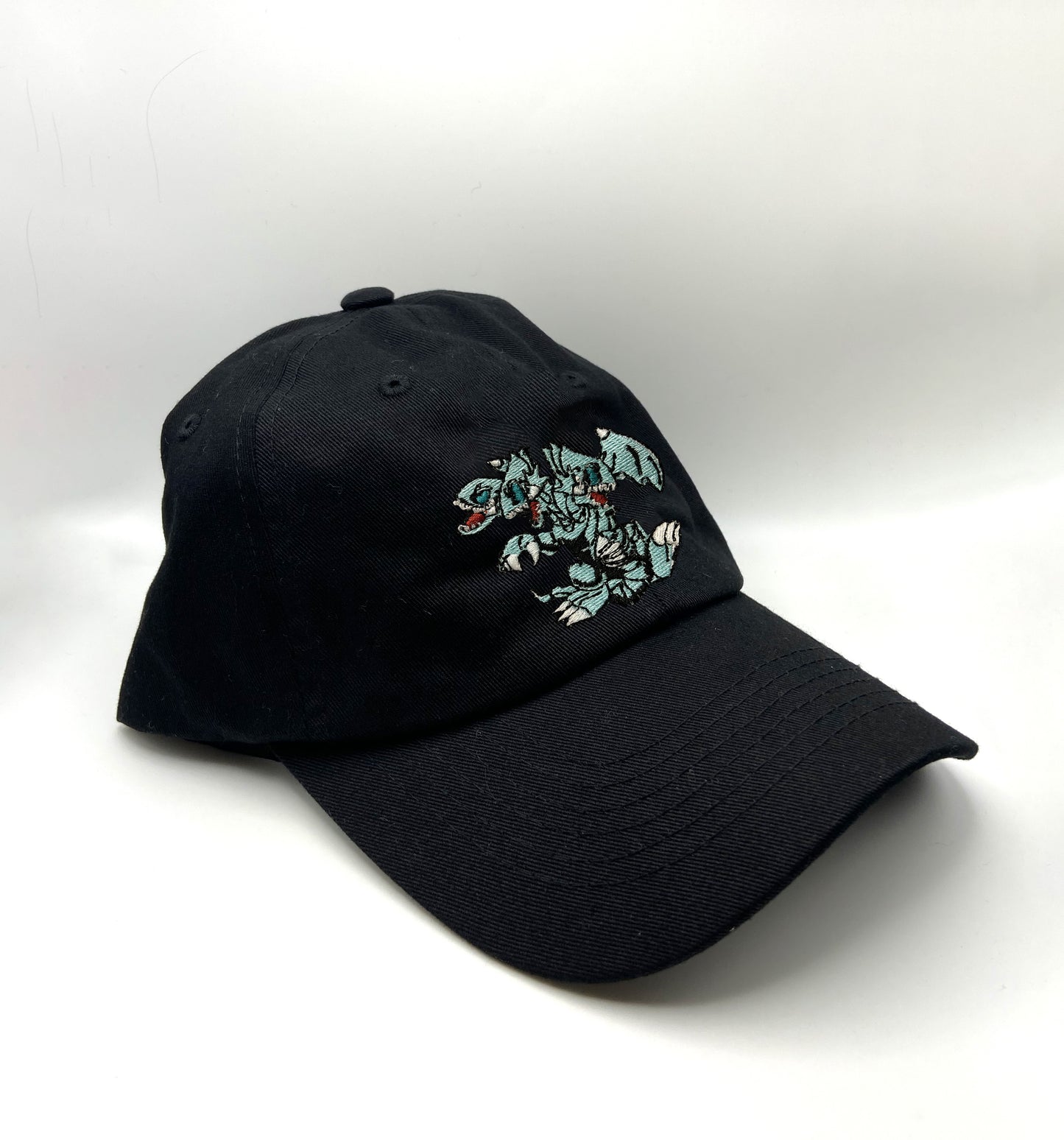 ultimate blue eyes toon dragon dad hat