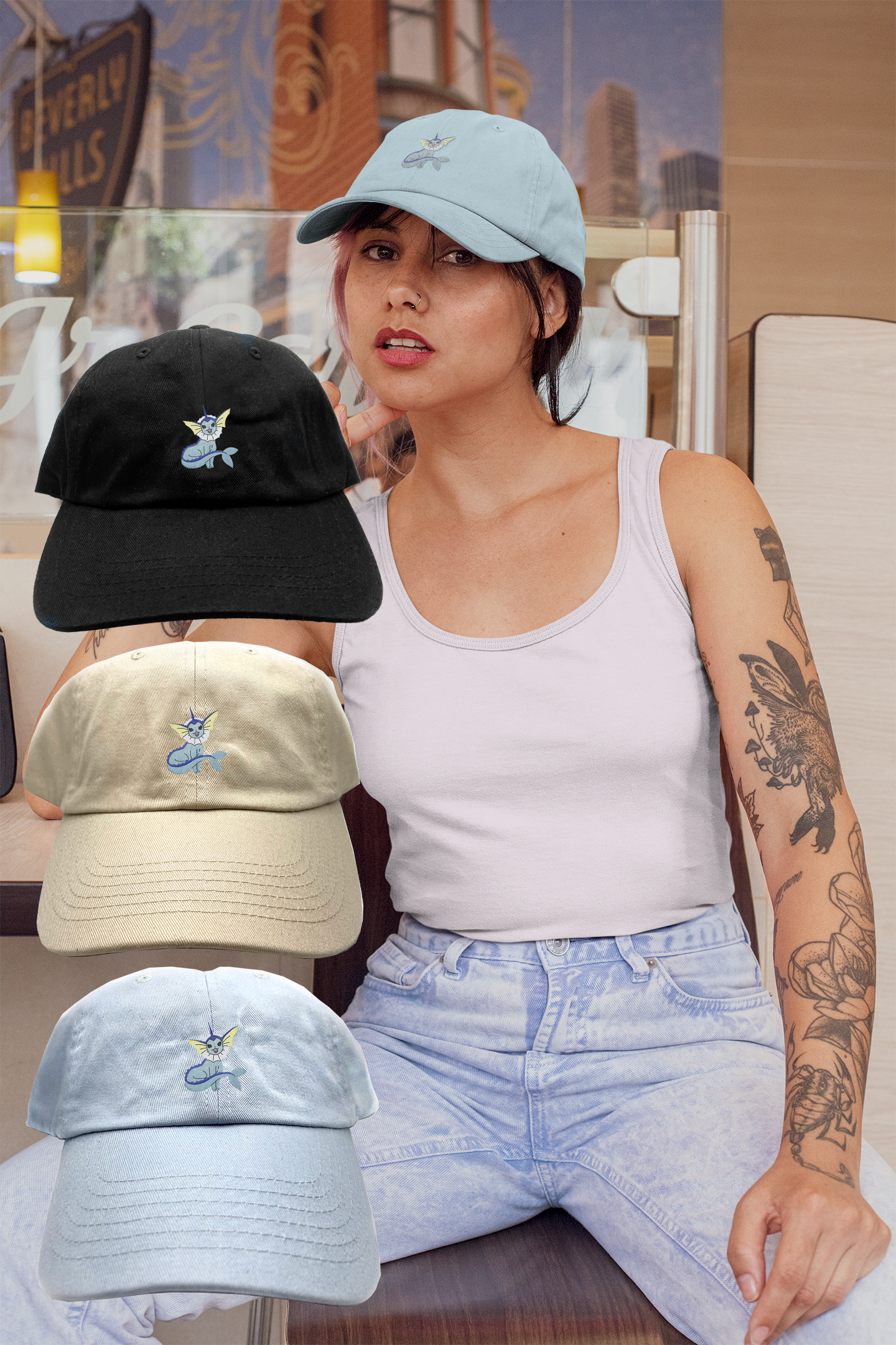 Eeveelution dad hat pack