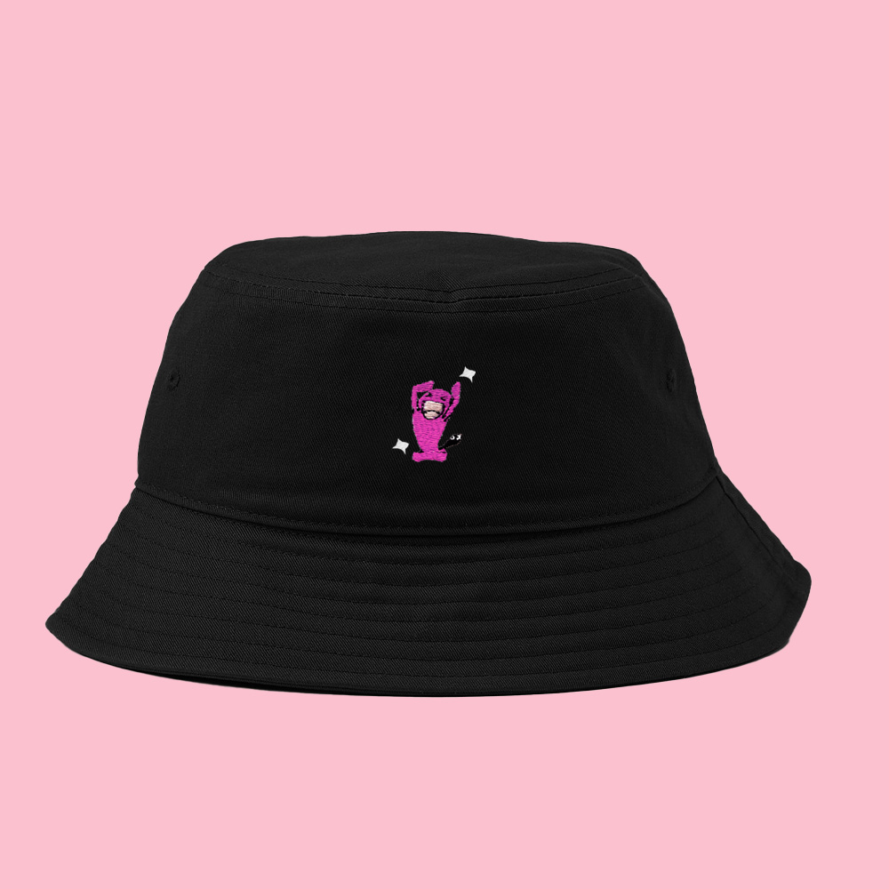 #0202 shiny bucket hat