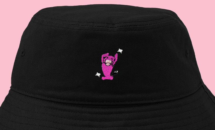 #0202 shiny bucket hat