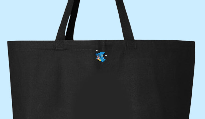 #0443 shiny tote bag