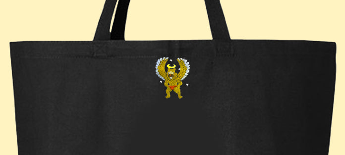 #0399 god shiny tote bag