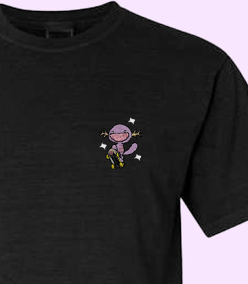 #0194 shiny sk8 tee shirt