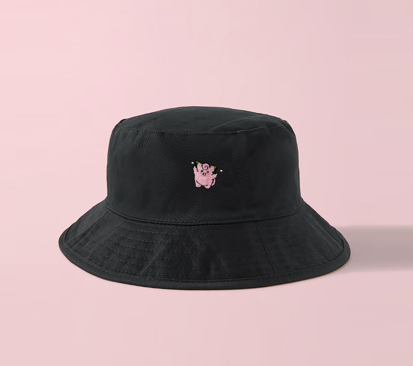 #0035 shiny bucket hat