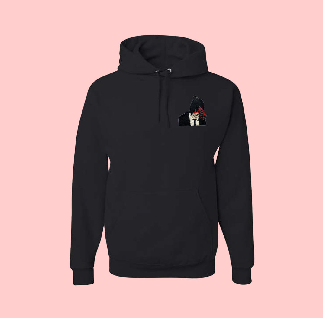 aki gun devil chainsaw man hoodie