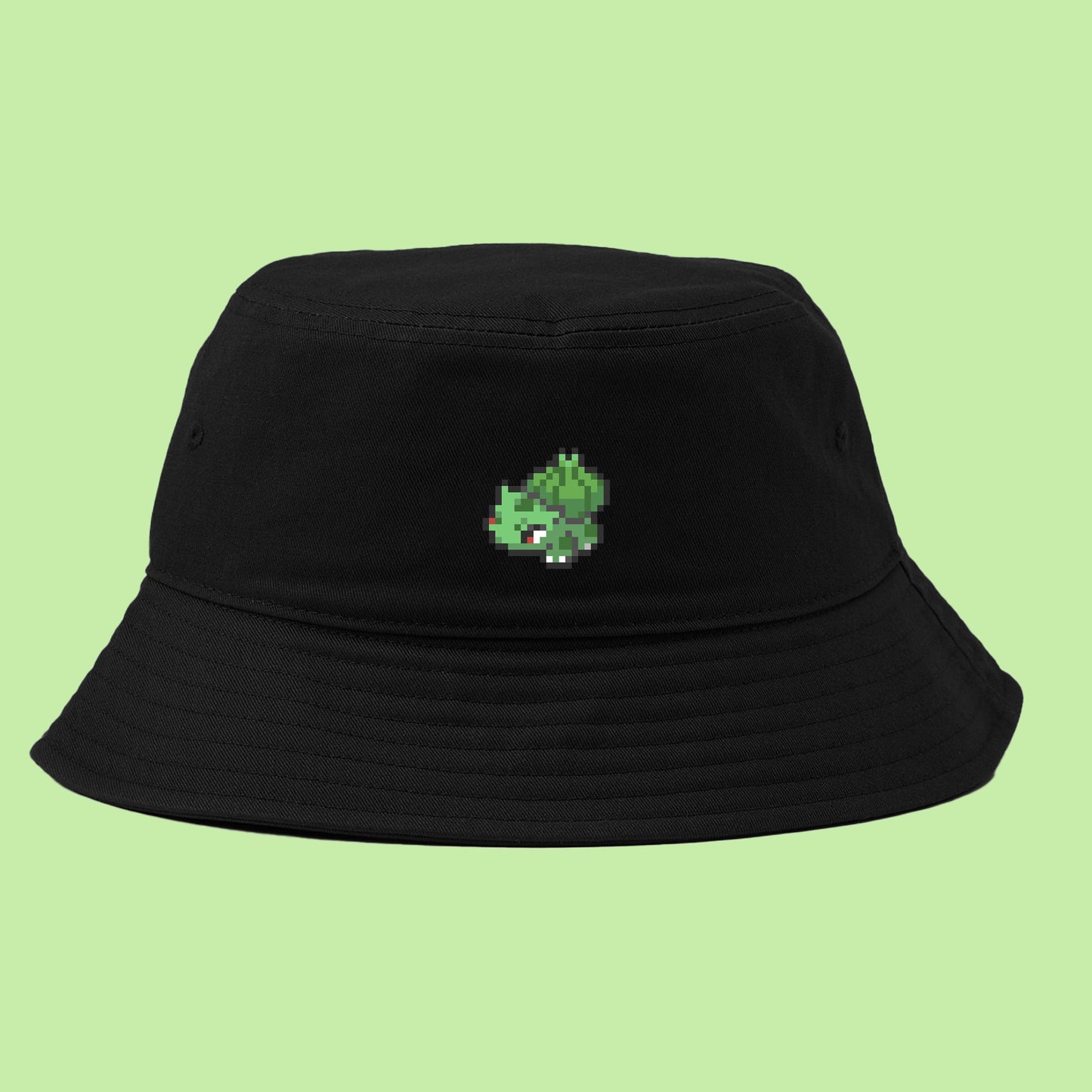 bulbasaur sprite shiny tiny bucket hat