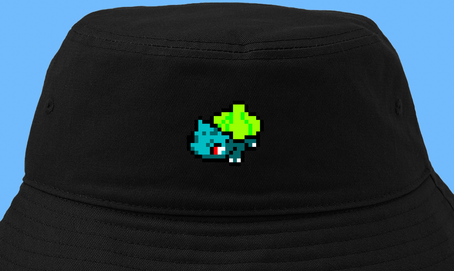 bulbasaur sprite tiny bucket hat