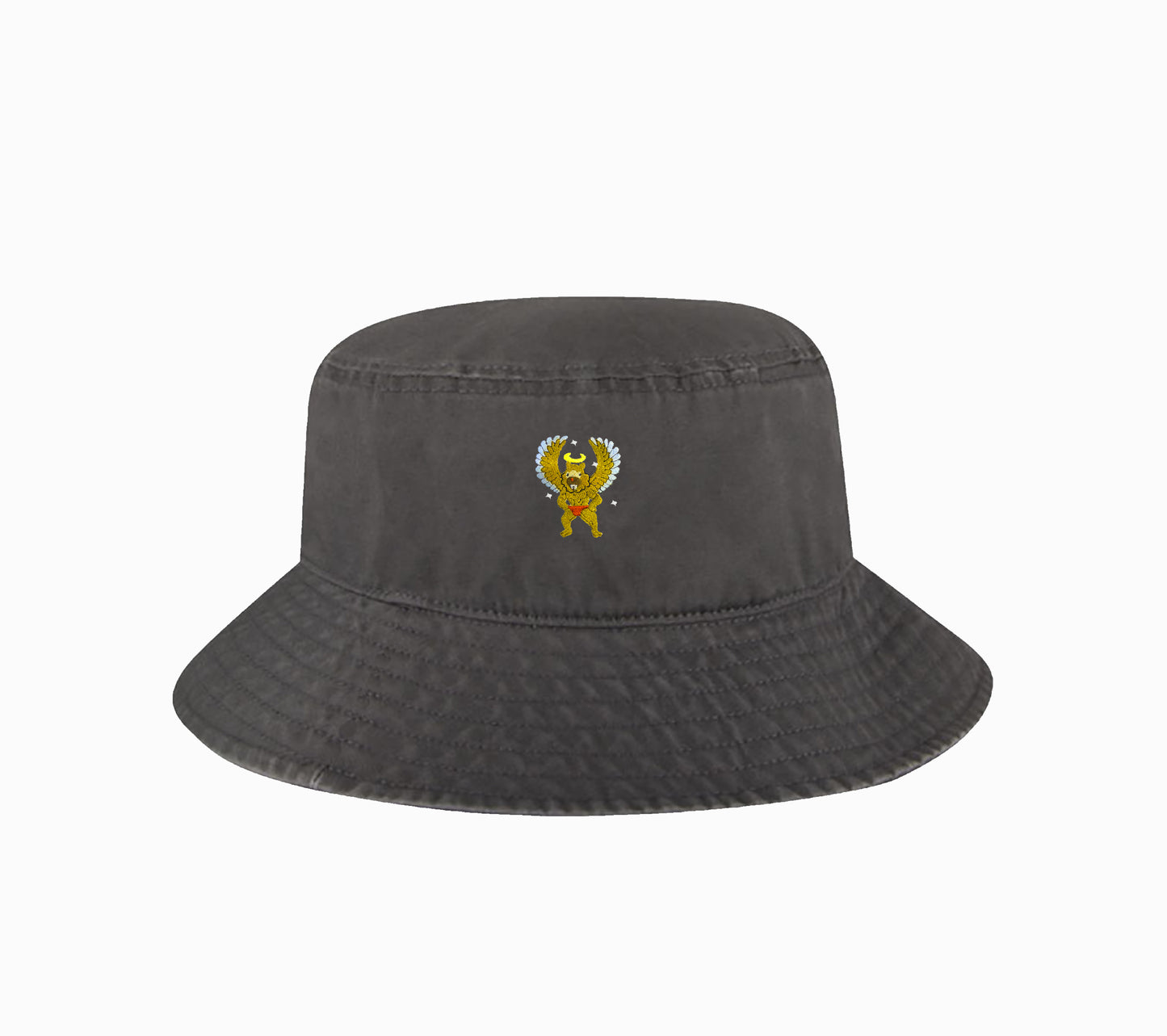 #0399 god shiny bucket hat