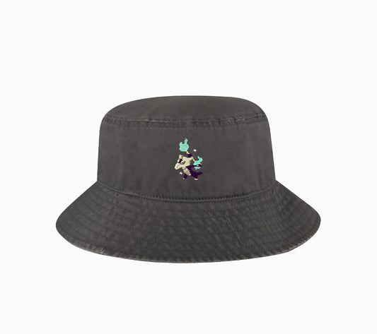 #0105 shiny bucket hat