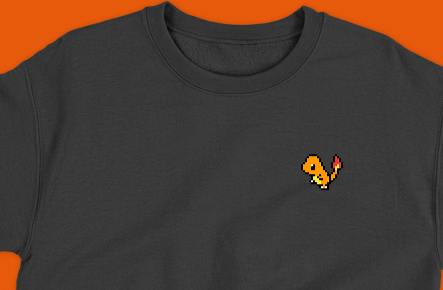 charmander sprite tiny sweatshirt